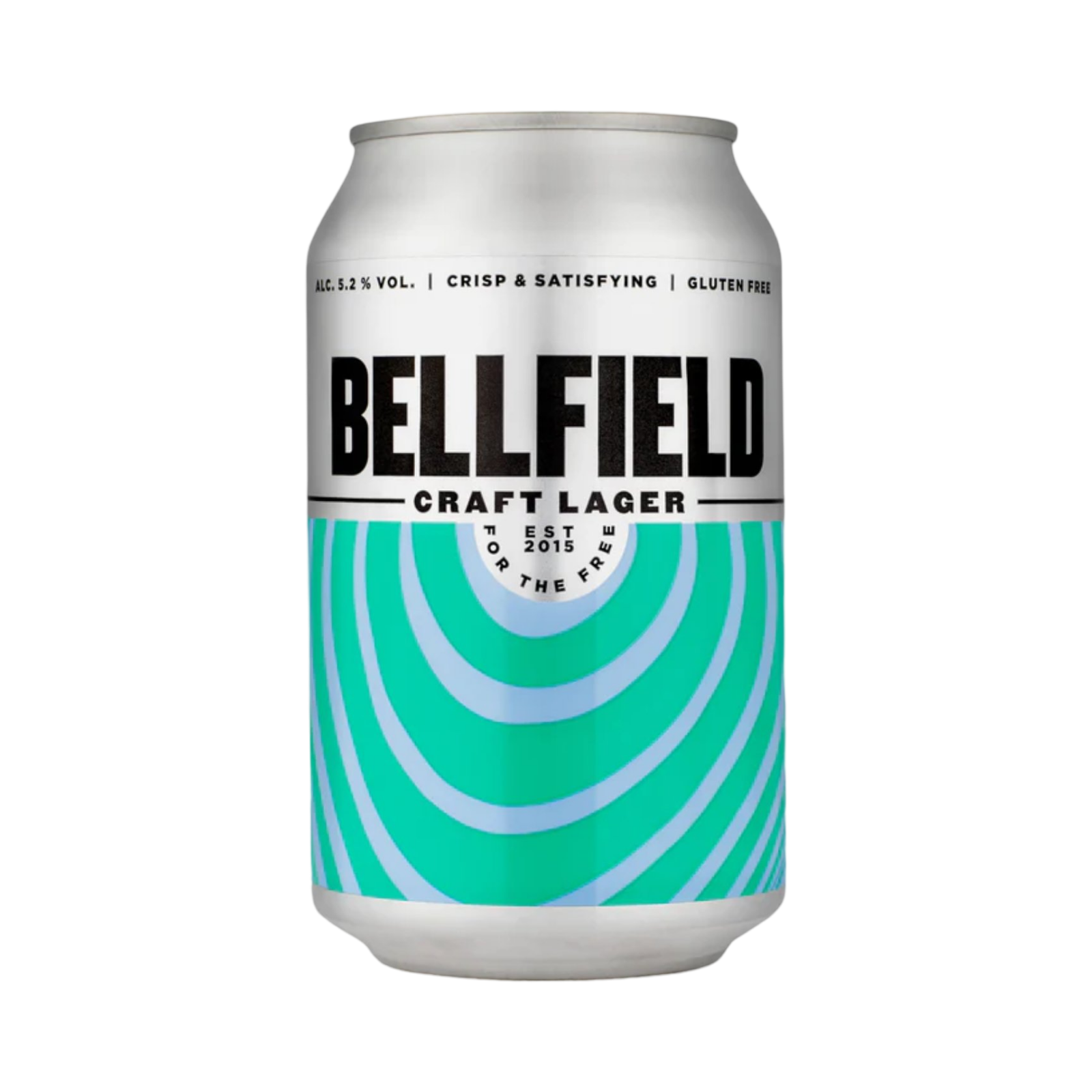 BELLFIELD CRAFT LAGER GLUTEN FREE 330ml CAN