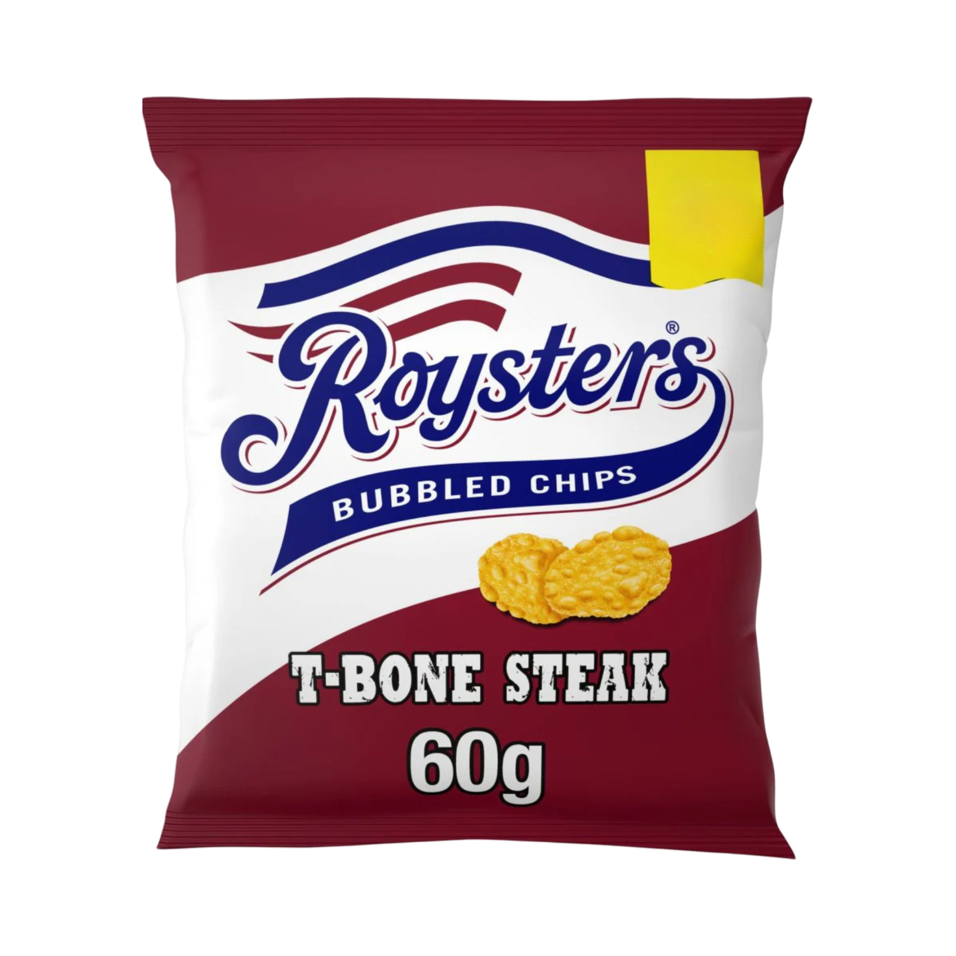 ROYSTERS BUBBLED CHIPS T-BONE STEAK 60