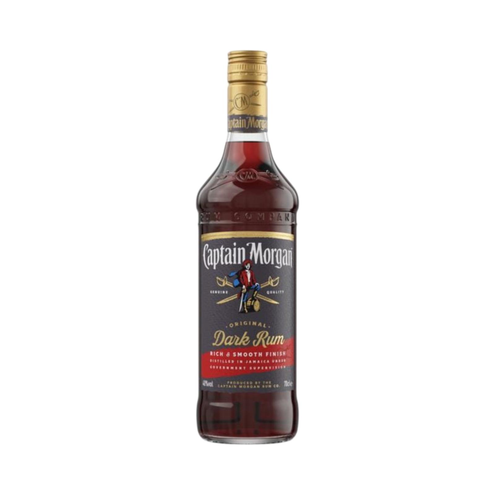 CAPTAIN MORGAN DARK RUM 70cl BOTTLE