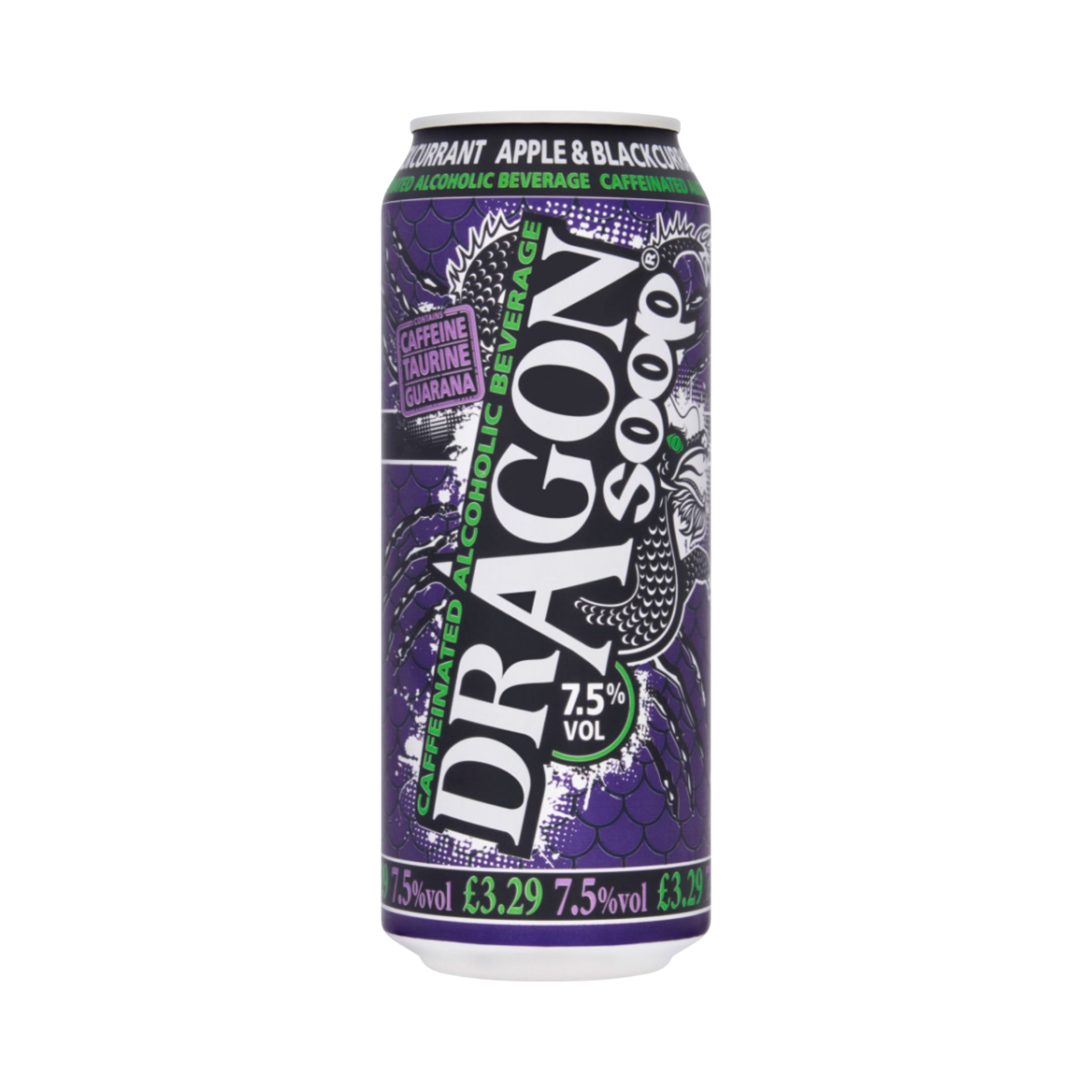 DRAGON SOOP APPLE & BLACKCURRANT CAN