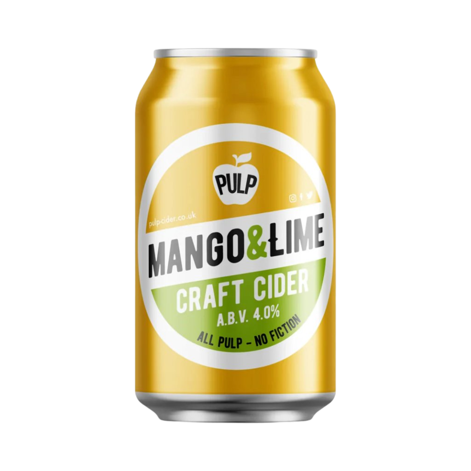 PULP MANGO & LIME CRAFT CIDER GLUTEN FREE 330ml CAN