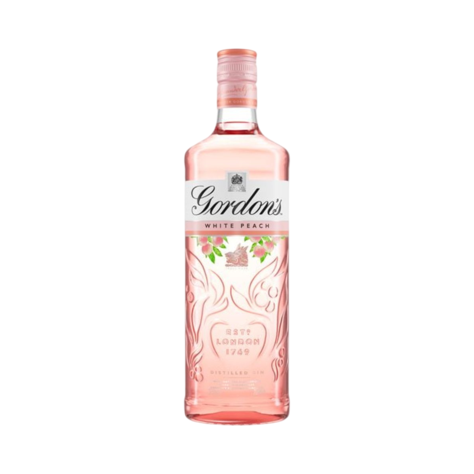 GORDON'S WHITE PEACH DISTILLED GIN 70cl BOTTLE