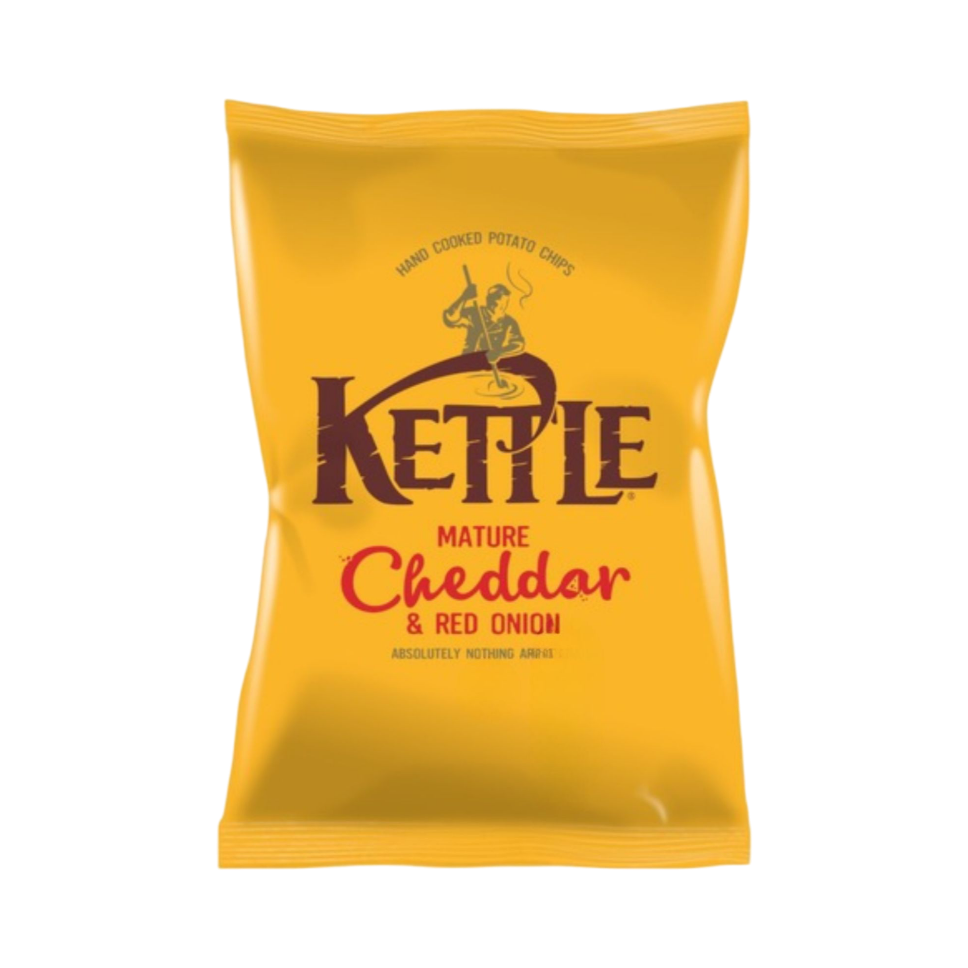 KETTLE  CHEDDAR & RED ONION CHIPS 80g