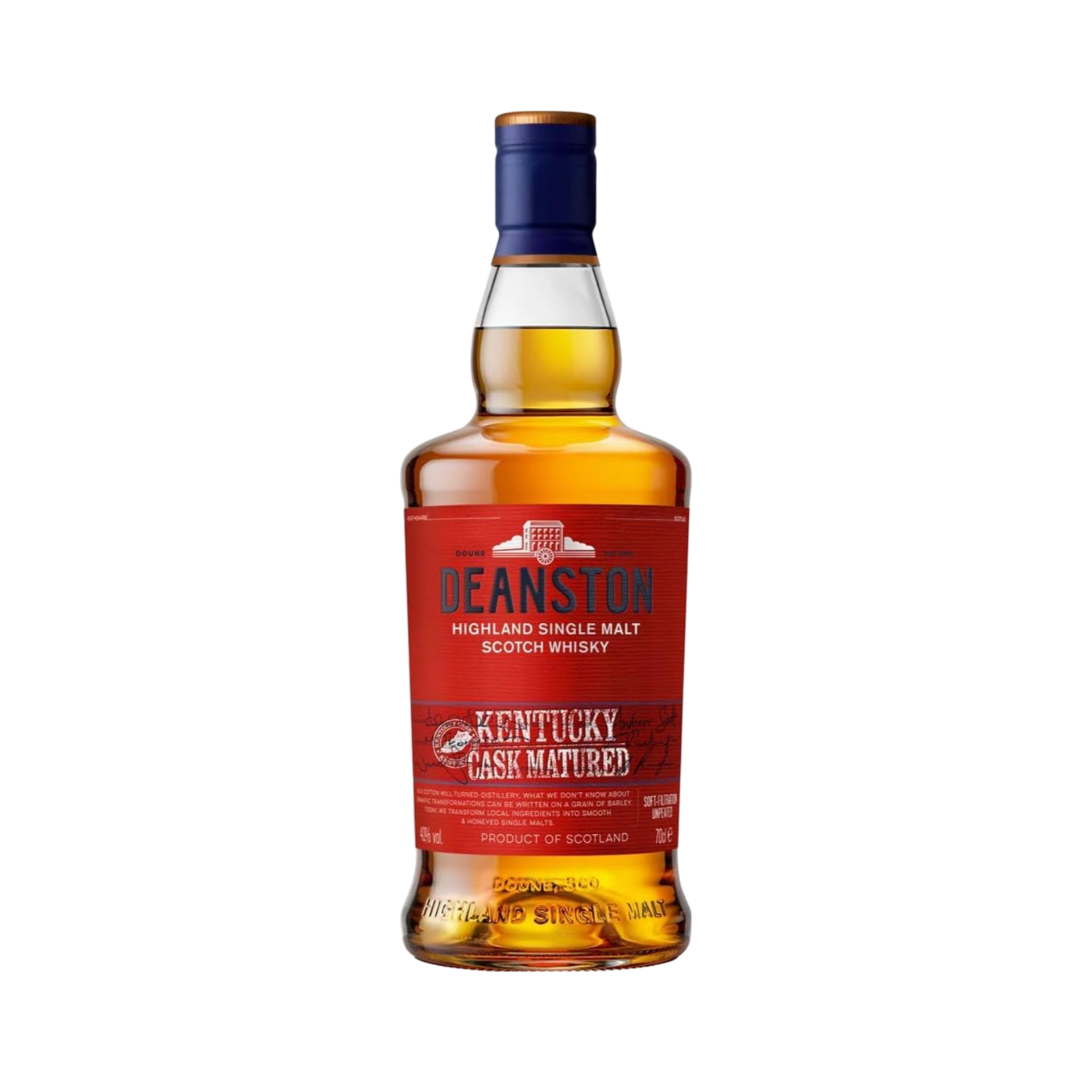 DEANSTON HIGHLAND SINGLE MALT WHISKY 70cl BOTTLE