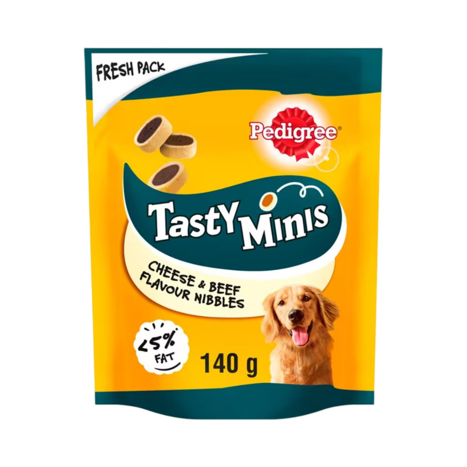 PEDIGREE TASTY MINIS BEEF AND CHEESE FLAVOUR 140g