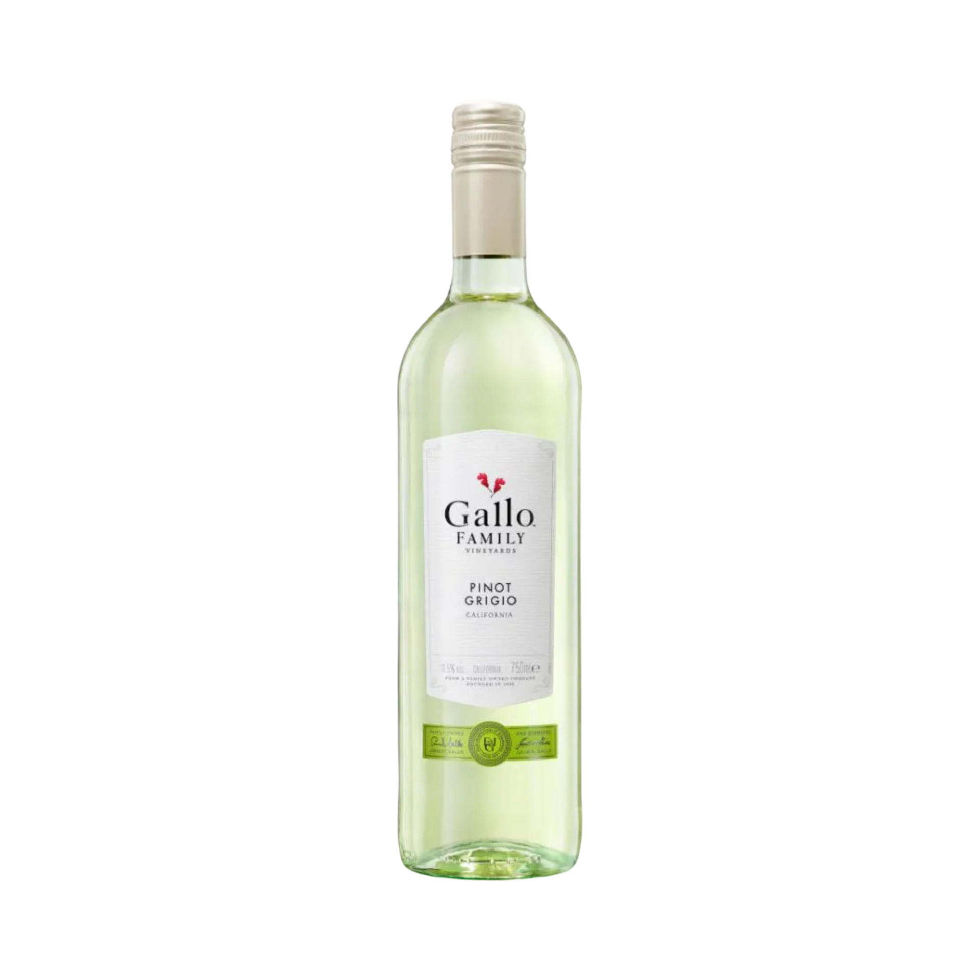 GALLO FAMILY PINOT GRIGIO 75cl BOTTLE