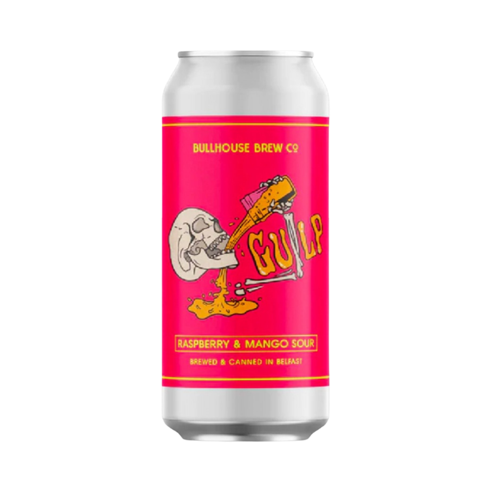 BULLHOUSE BREW GULP RASPBERRY & MANGO SOUR 440ml