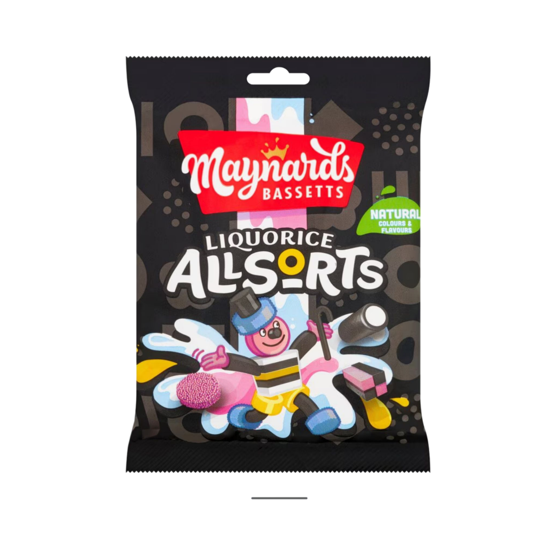 MAYNARDS BASSETTS LIQUORICE ALL SORTS 130g