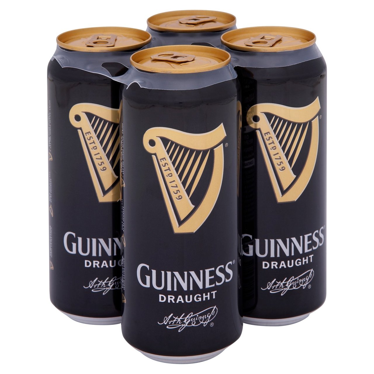 GUINNESS DRAUGHT 4x440ml CANS