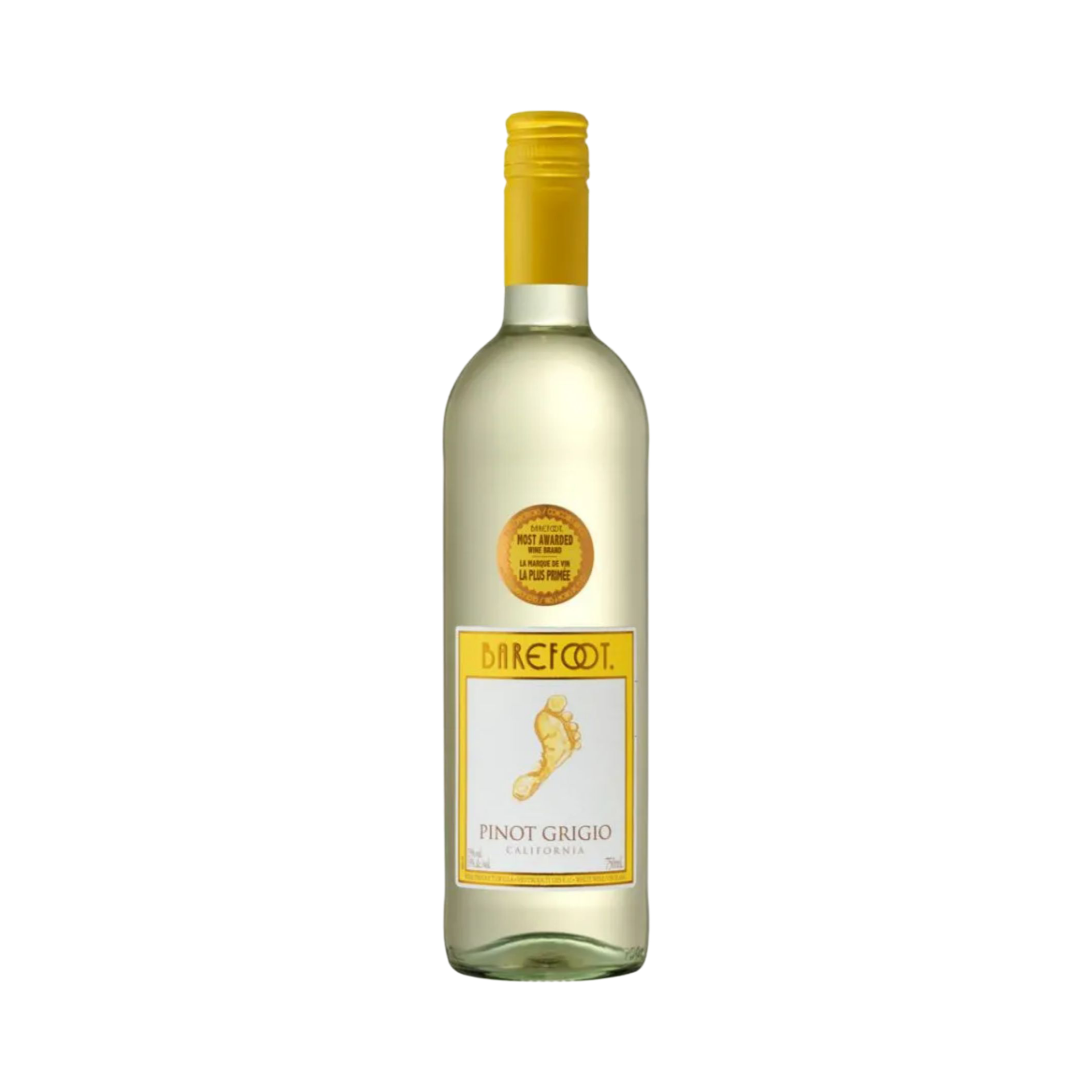 BAREFOOT PINOT GRIGIO 75cl BOTTLE