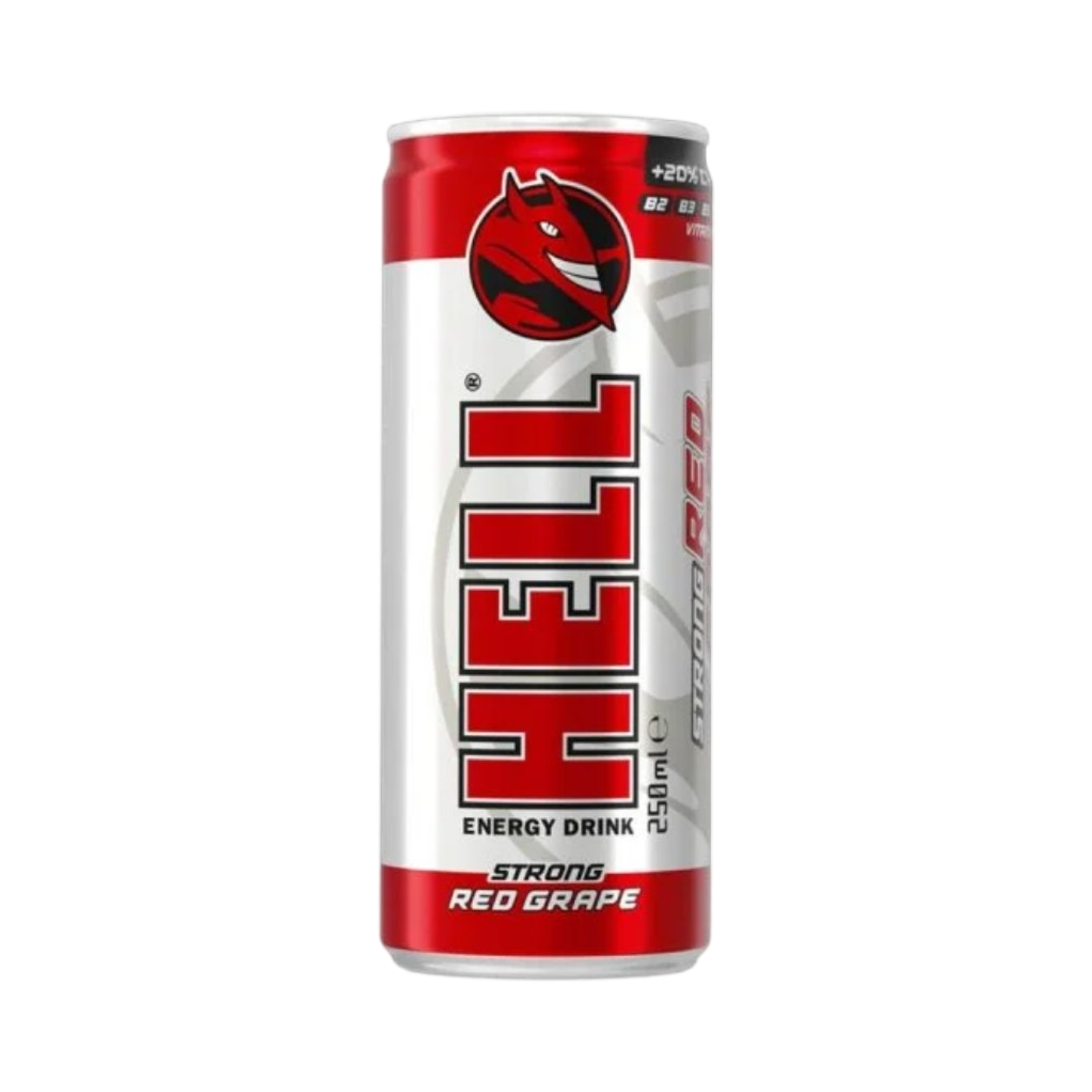 HELL ENERGY DRINK RED GRAPE FLAVOUR 250ml CAN