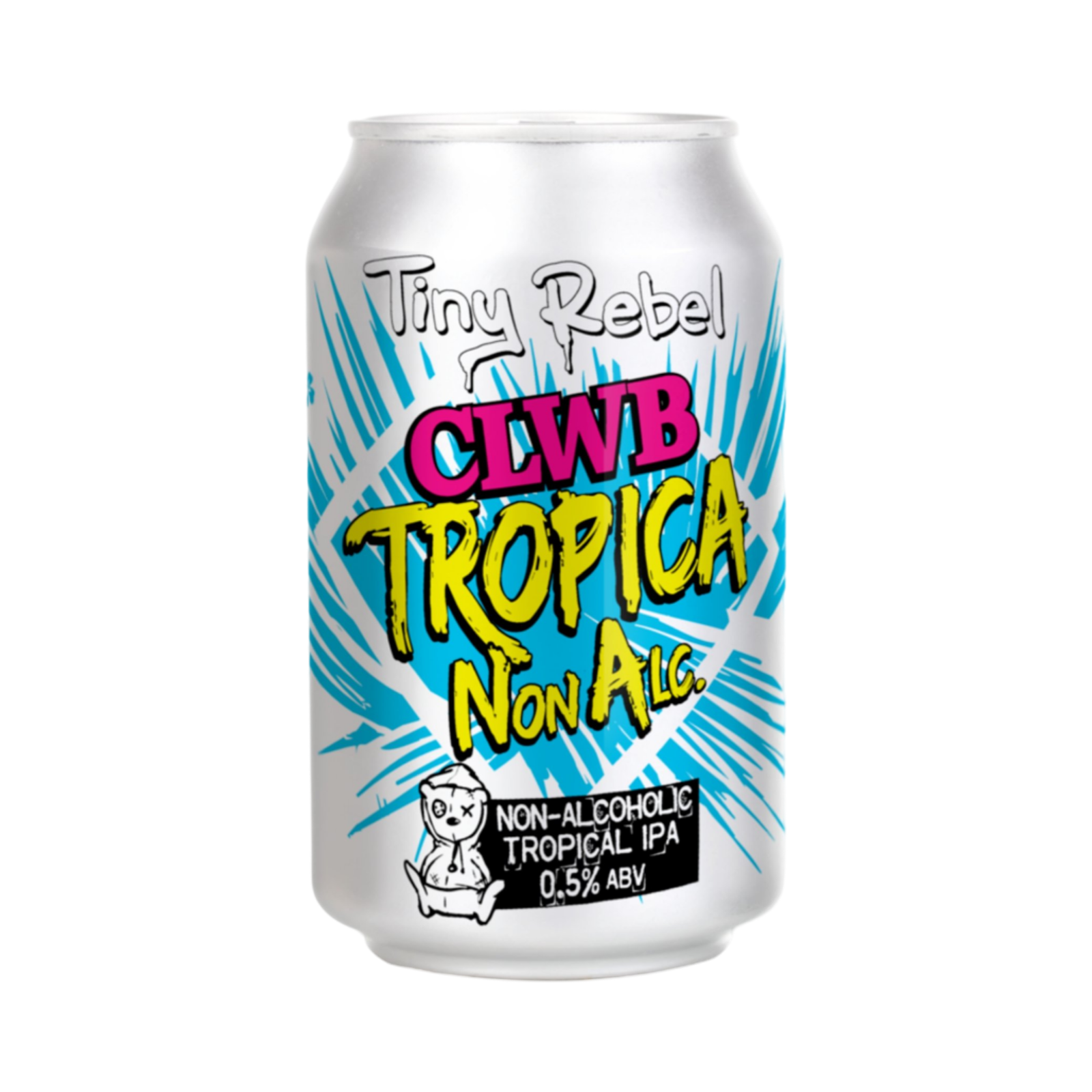 TINY REBEL CLWB TROPICAL IPA ALCOHOL FREE 330ml CAN