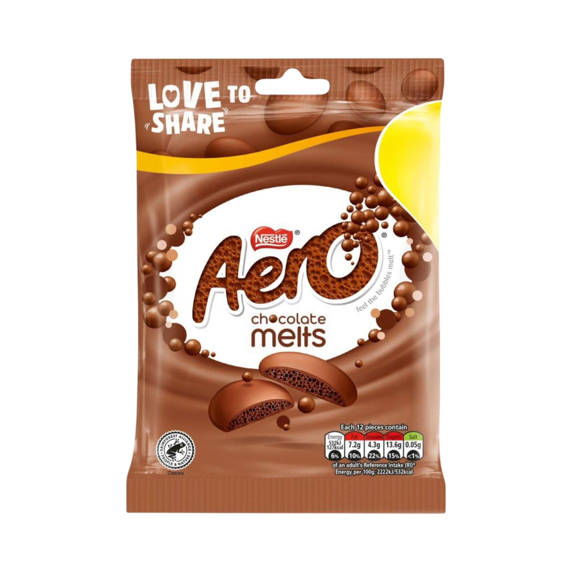 NESTLE AERO CHOCOLATE MELTS 80g