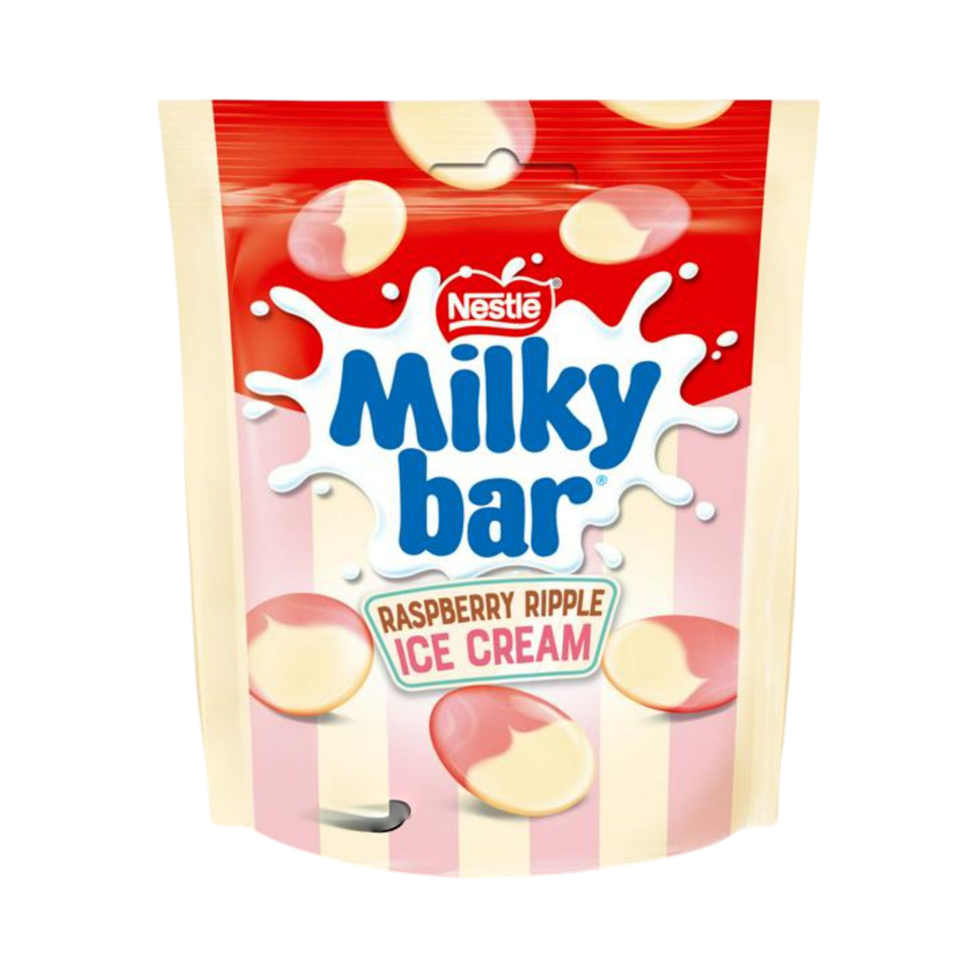 NESTLE MILKY BAR RASPBERRY RIPPLE BUTTONS 86g