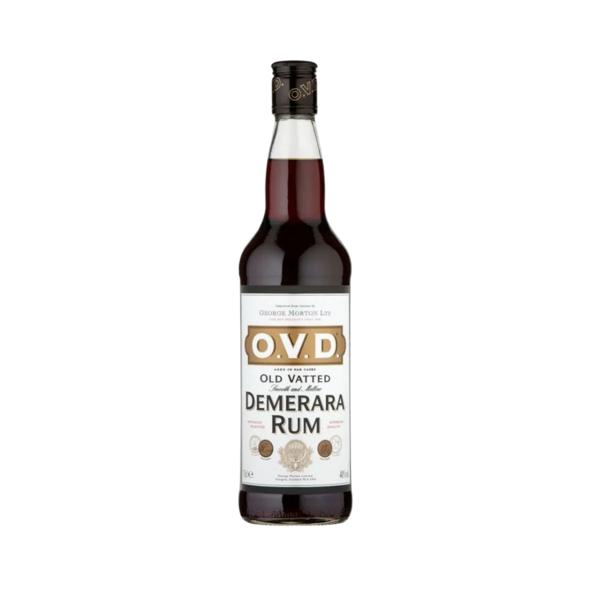 O.V.D. (OLD VATTED DEMERARA) RUM 70cl BOTTLE