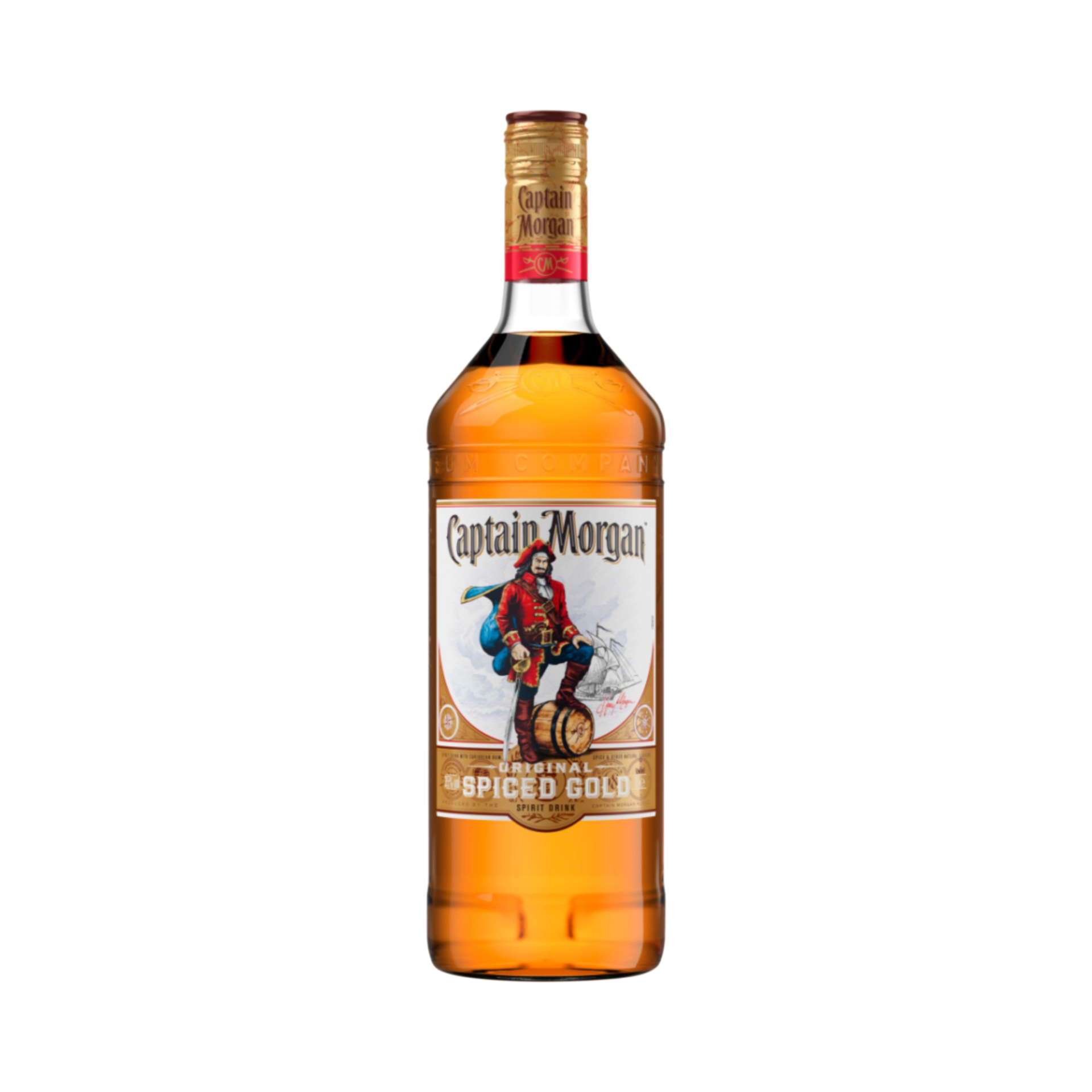 CAPTAIN MORGAN SPICED GOLD RUM 1 LITRE