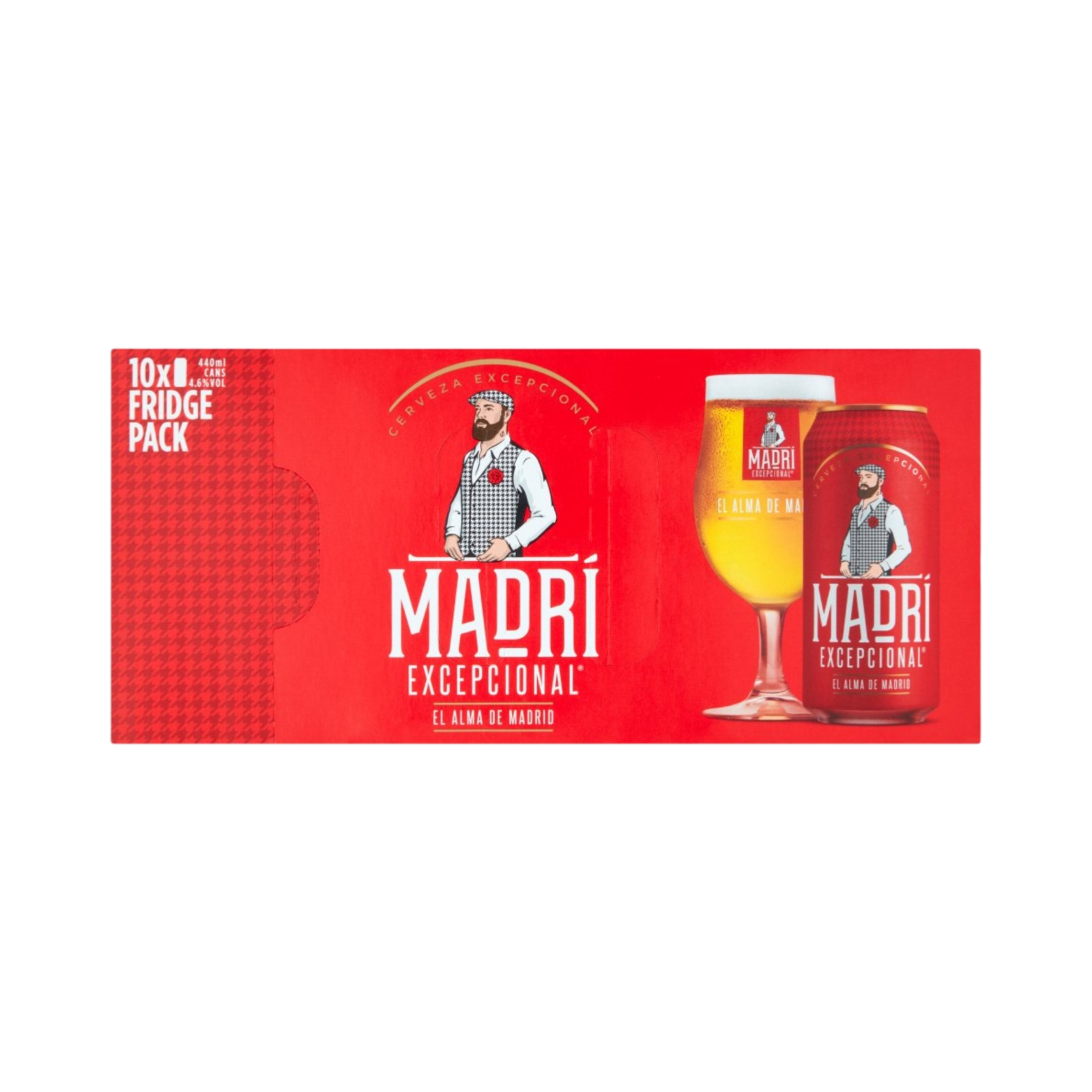 MADRI EXCEPCIONAL LAGER 10x440ml CANS