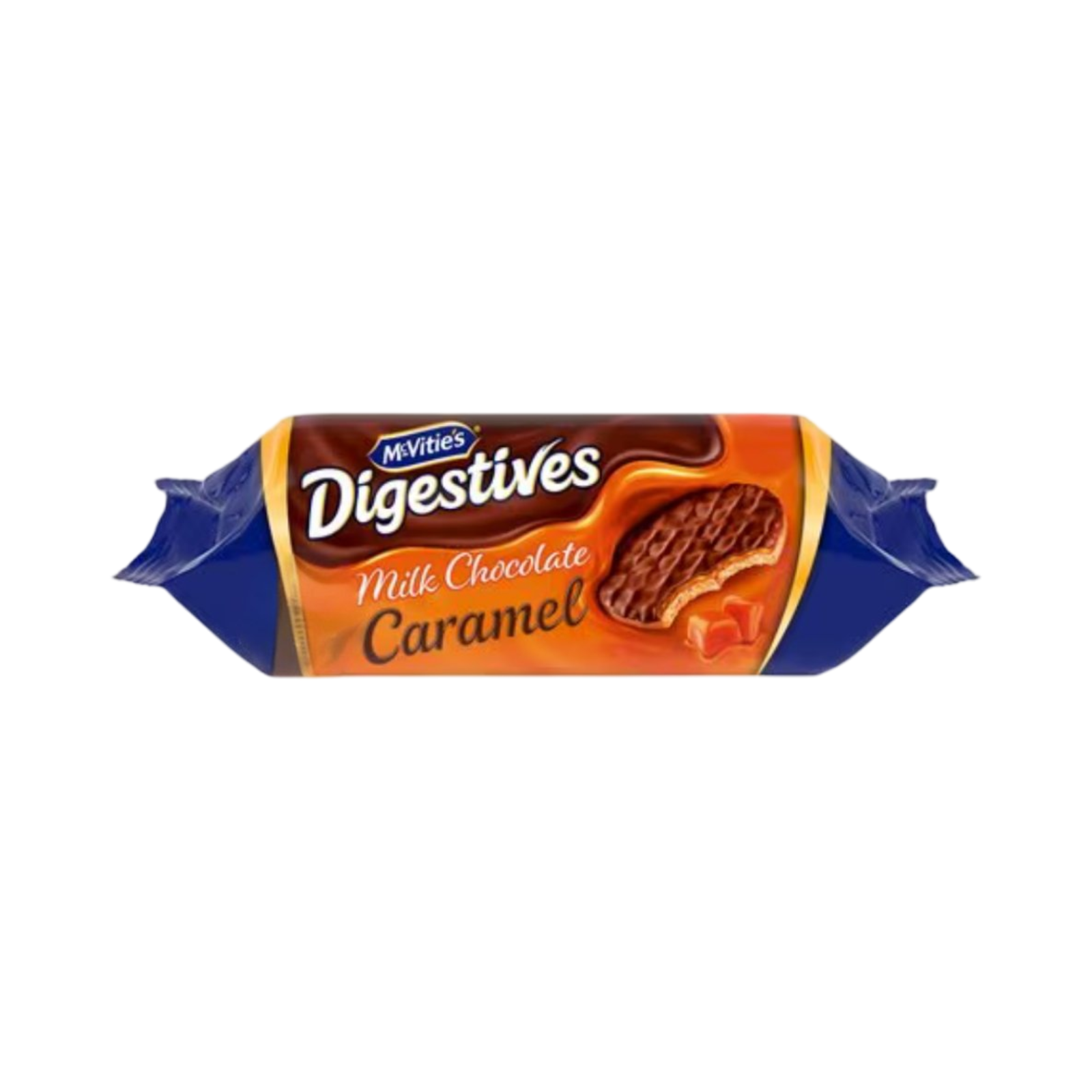 MCVITIE'S CARAMEL MILK CHOCOLATE DIGESTIVE 250g PACKET