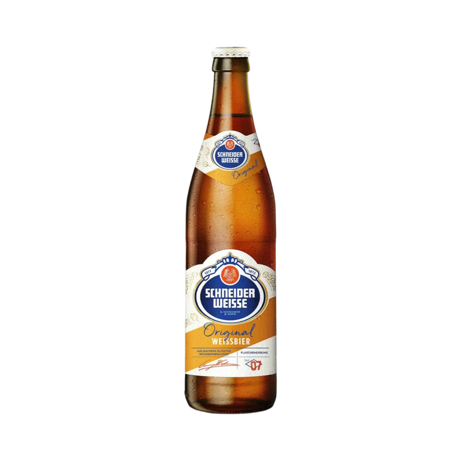 SCHNEIDER ORIGINAL (WEISSBEER) WHEAT BEER 500ml BOTTLE