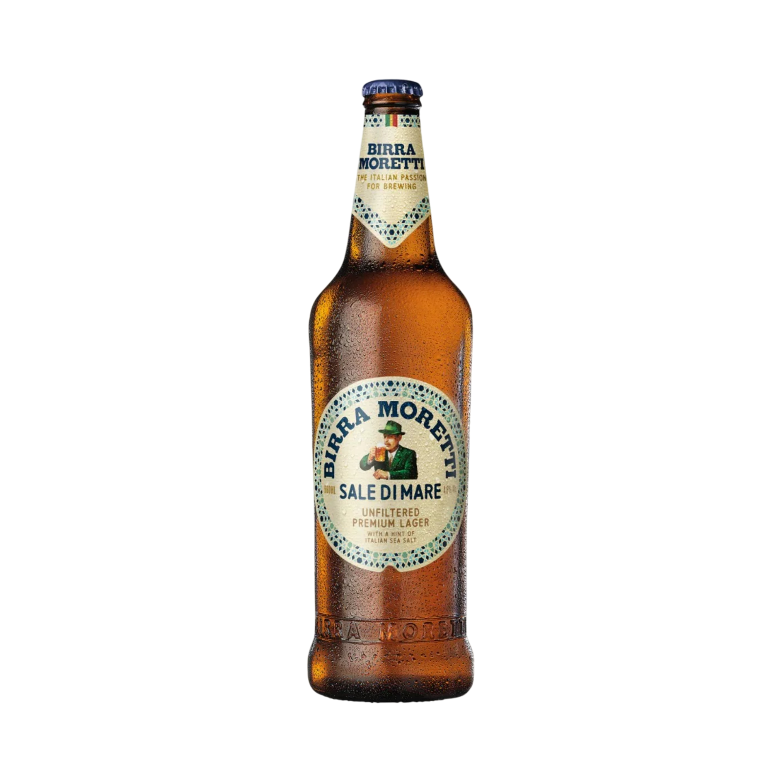 BIRRA MORETTI SALE DI MARE UNFILTERED PREMIUM LAGER 660ml BOTTLE