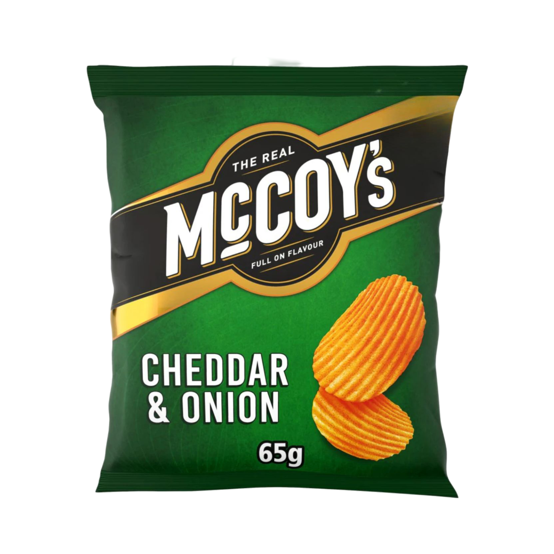 MCCOY'S CHEDDAR & ONION 65g PACKET