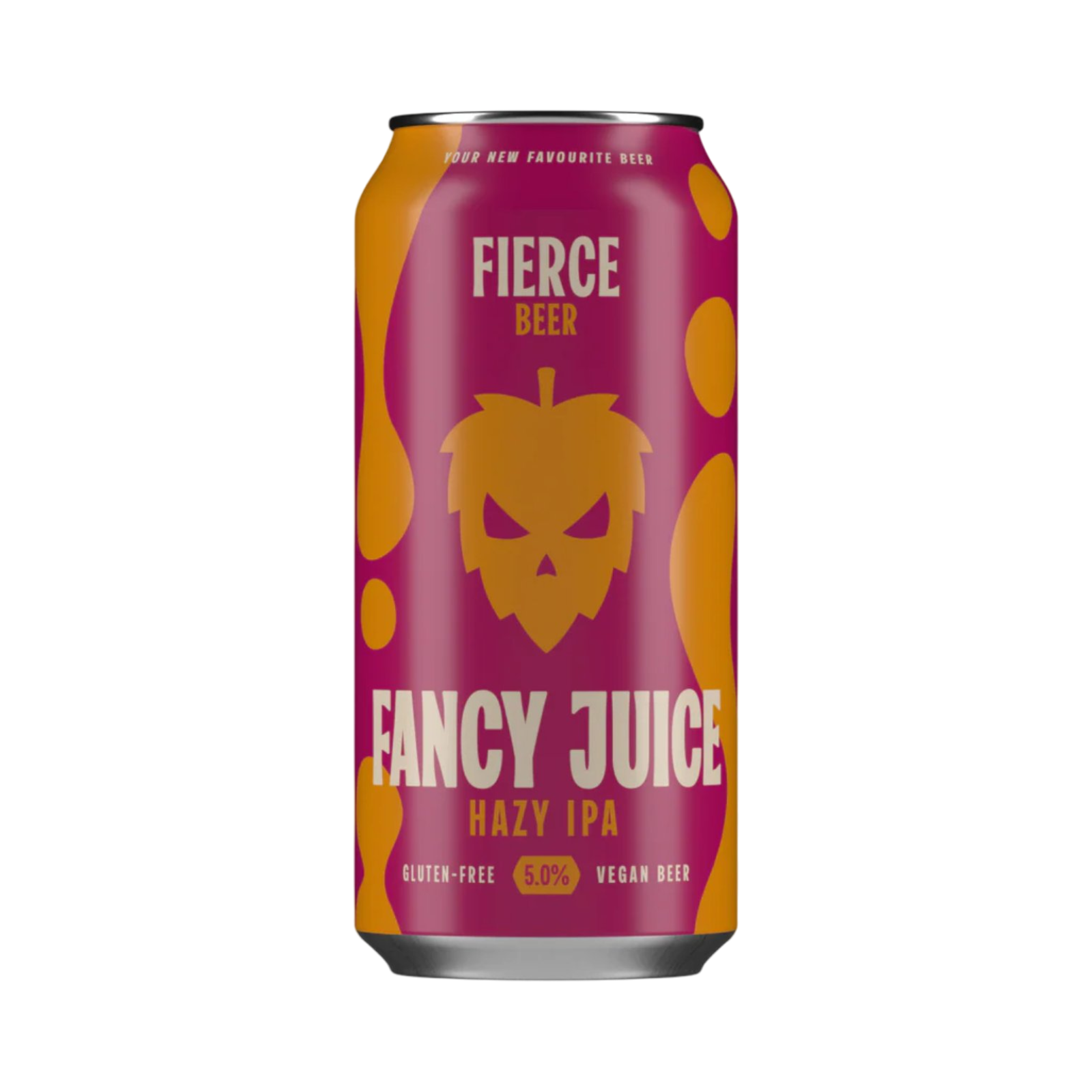 FIERCE BEER FANCY JUICE HAZY IPA GLUTEN FREE 440ml CAN