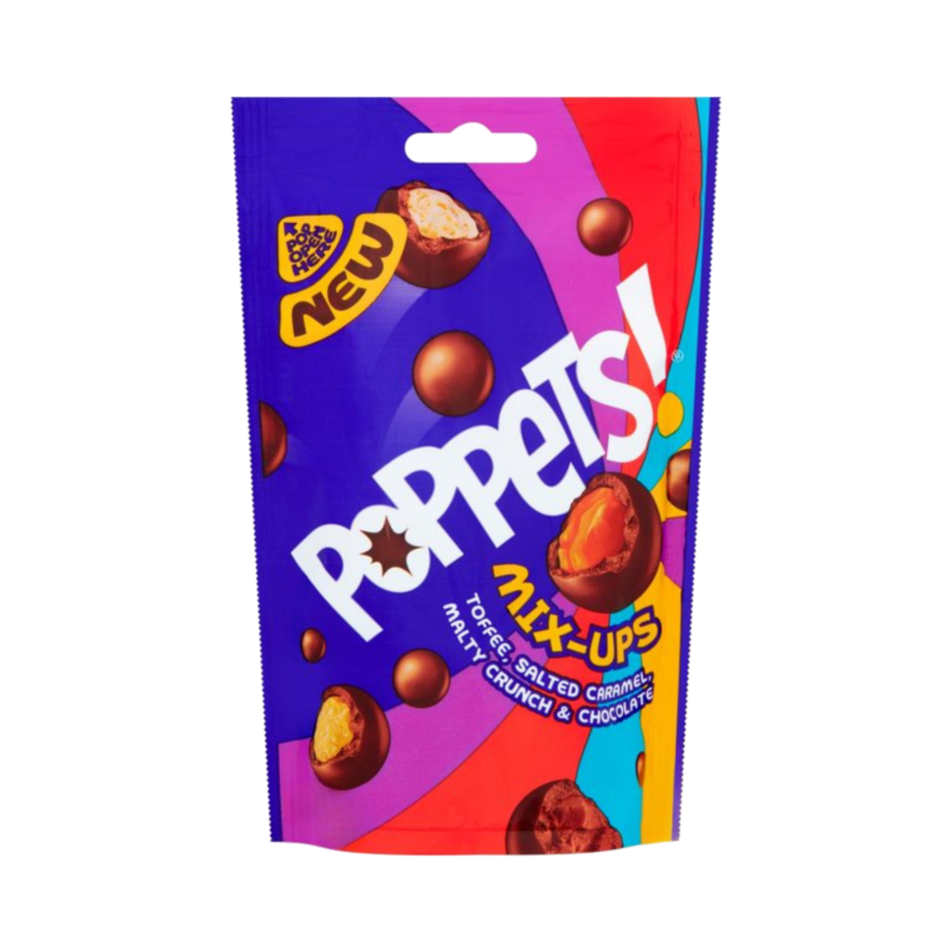 POPPETS MIX-UPS CHEWY TOFFEE 95g