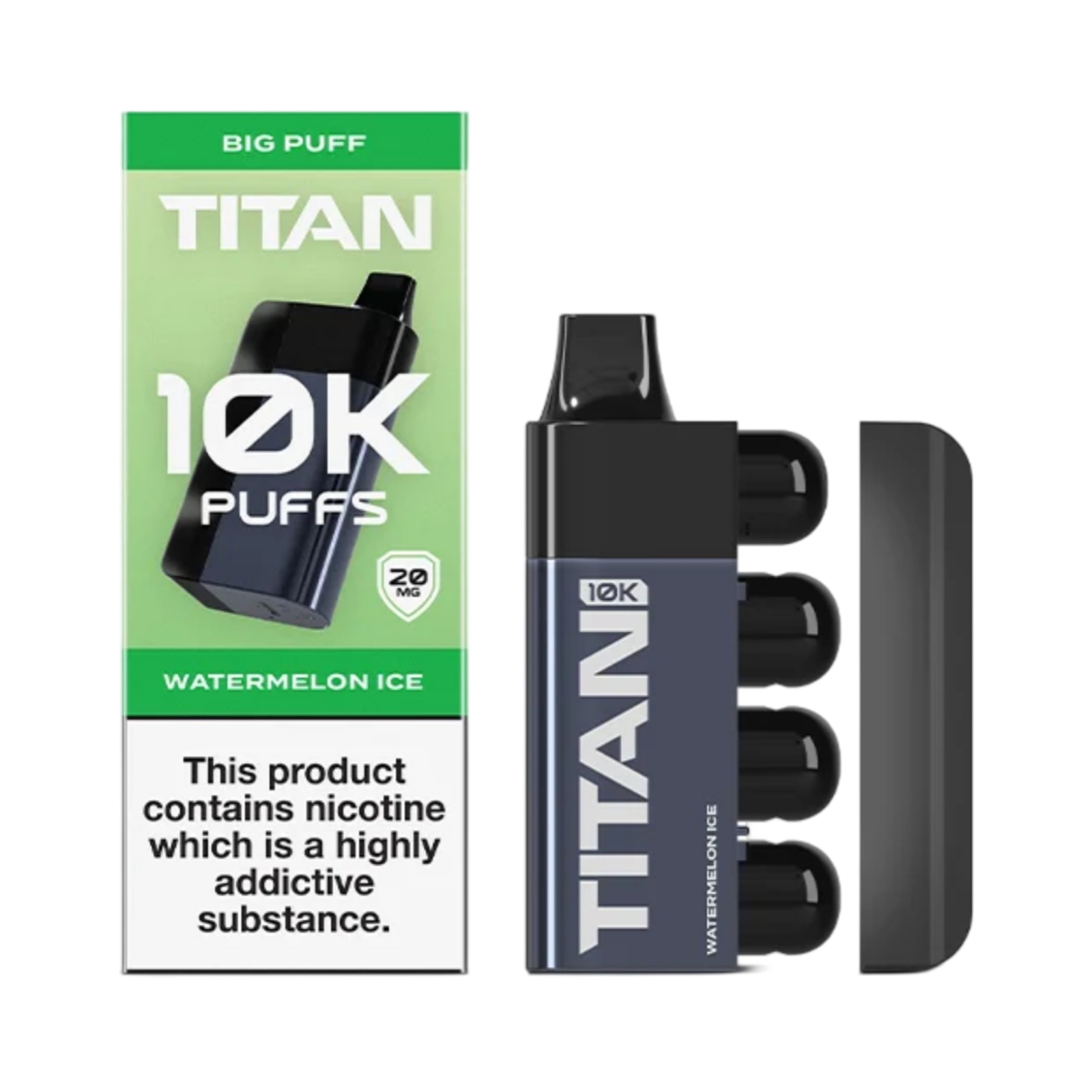 TITAN 10K PUFFS WATERMELON ICE FLAVOUR