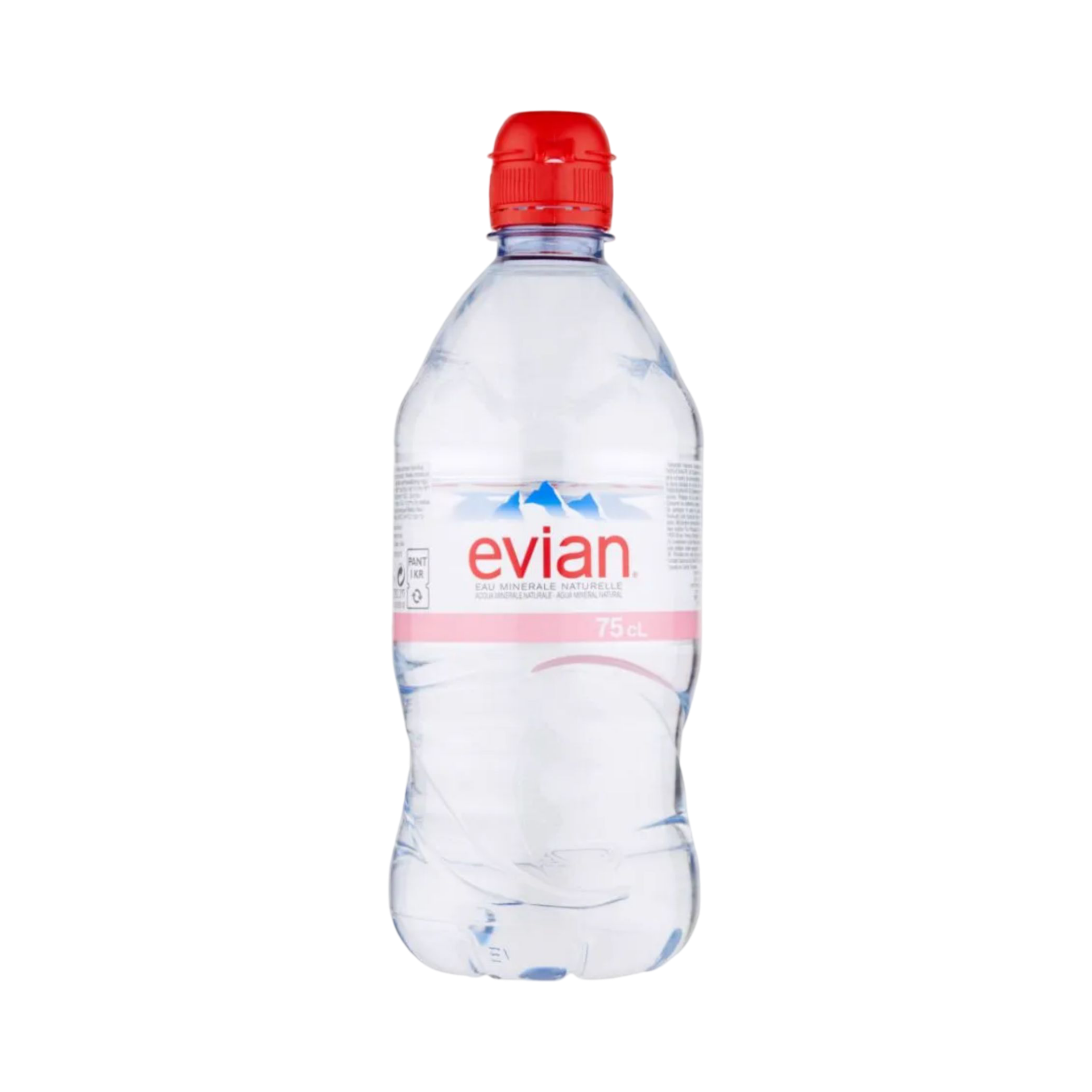 EVIAN MINERAL WATER 750ml BOTTLE