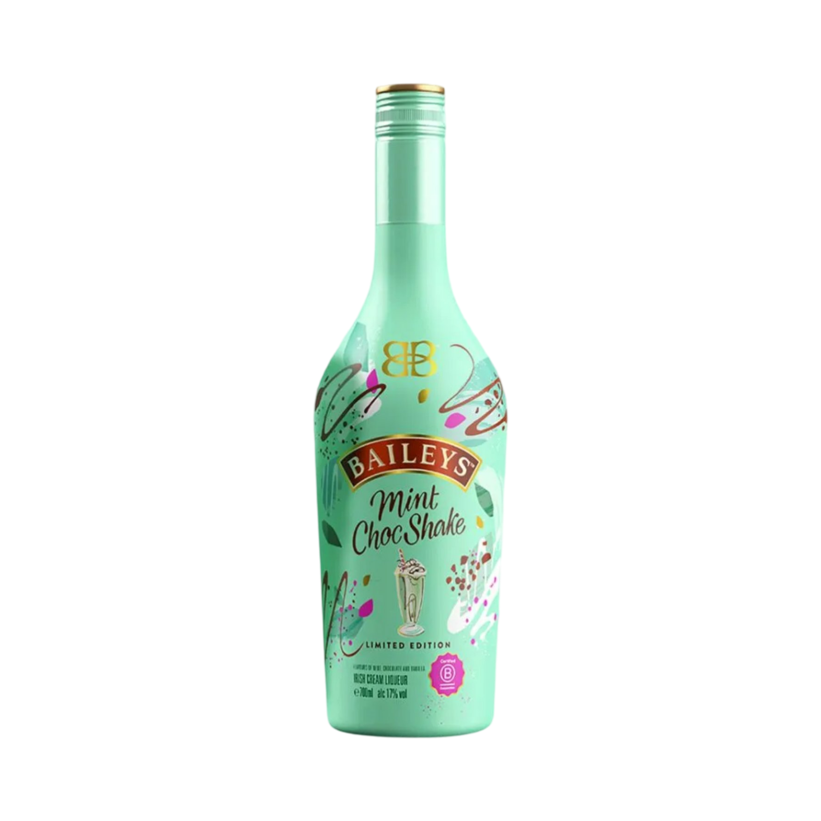 BAILEYS MINT CHOC SHAKE IRISH CREAM LIQUEUR 70cl BOTTLE