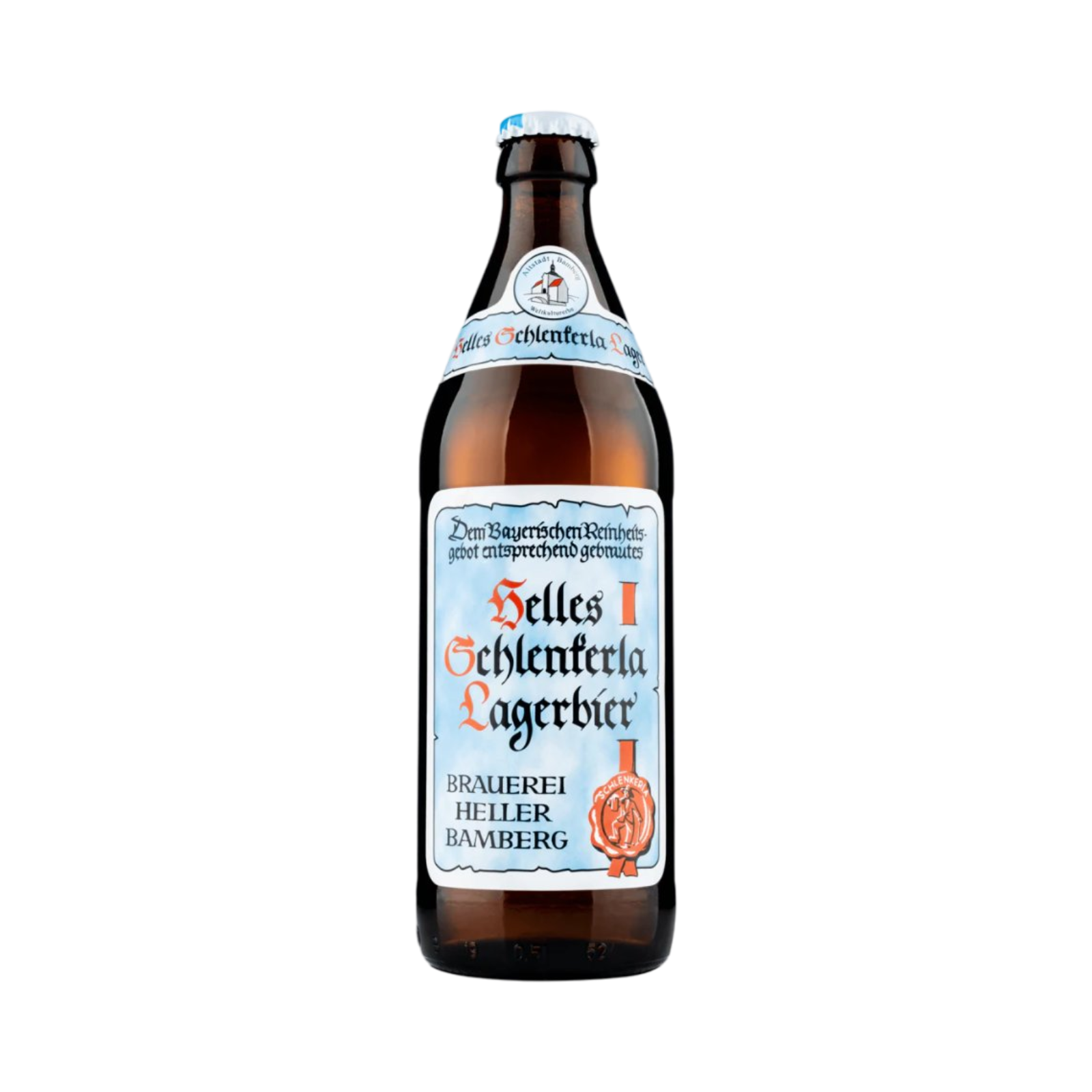 SCHLENKKERLA HELLES LAGER 500ml BOTTLE