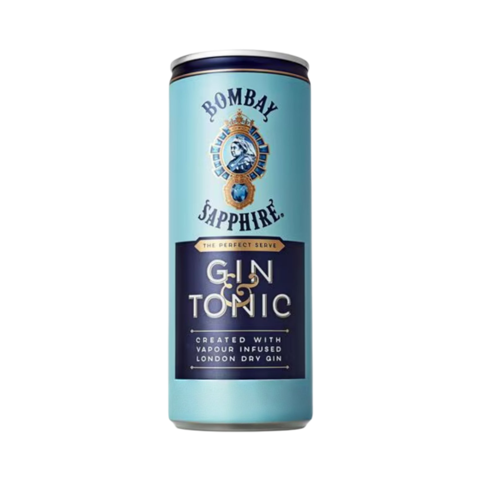 BOMBAY SAPPHIRE GIN & TONIC 250ml CAN